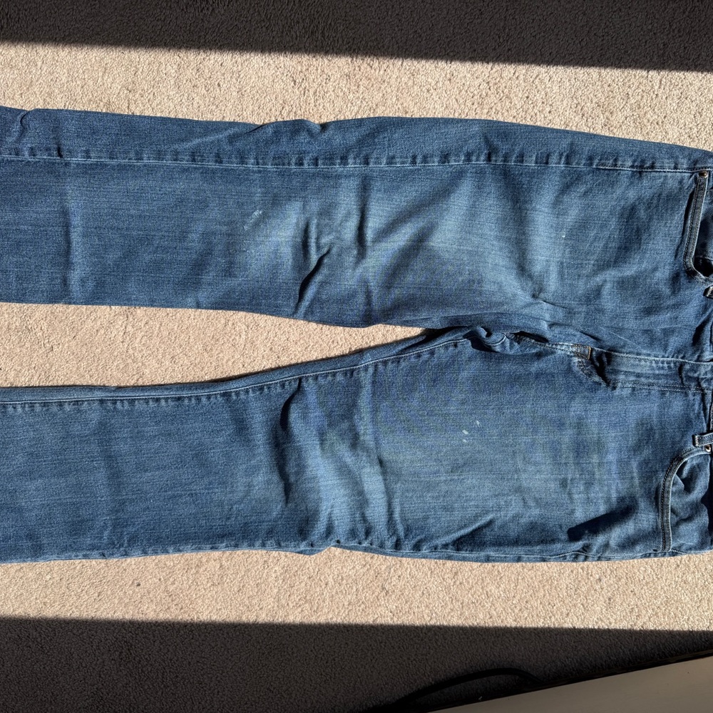 Lucky Brand Blue Straight Jeans Classic Denim